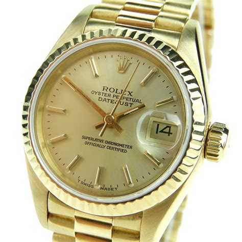 Rolex gold Datejust price